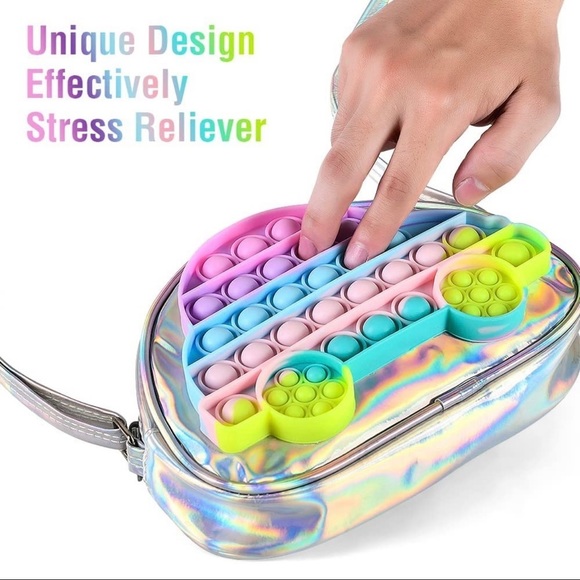 New Car Pop Fidget Purse Shoulder Bag Sensory Toy​ - Picture 5 of 6